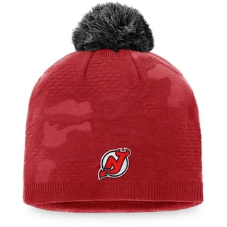 Men's Fanatics Branded Black/Red New Jersey Devils Core Primary Logo Fitted  Hat