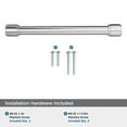 thumbnail image 5 of Amerock Faircrest 6-5/16 inch (160mm) Center-to-Center Polished Chrome Cabinet Pull, 5 of 7