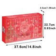 thumbnail image 3 of TIELUTT Surprise Blind Toy with 24 Reusable Engineering Timer for Cooking Wind up Classroom Noise Meter Concentration Timer Kitchen Timer Manual for Seniors Star String Lights Battery Operated with T, 3 of 5