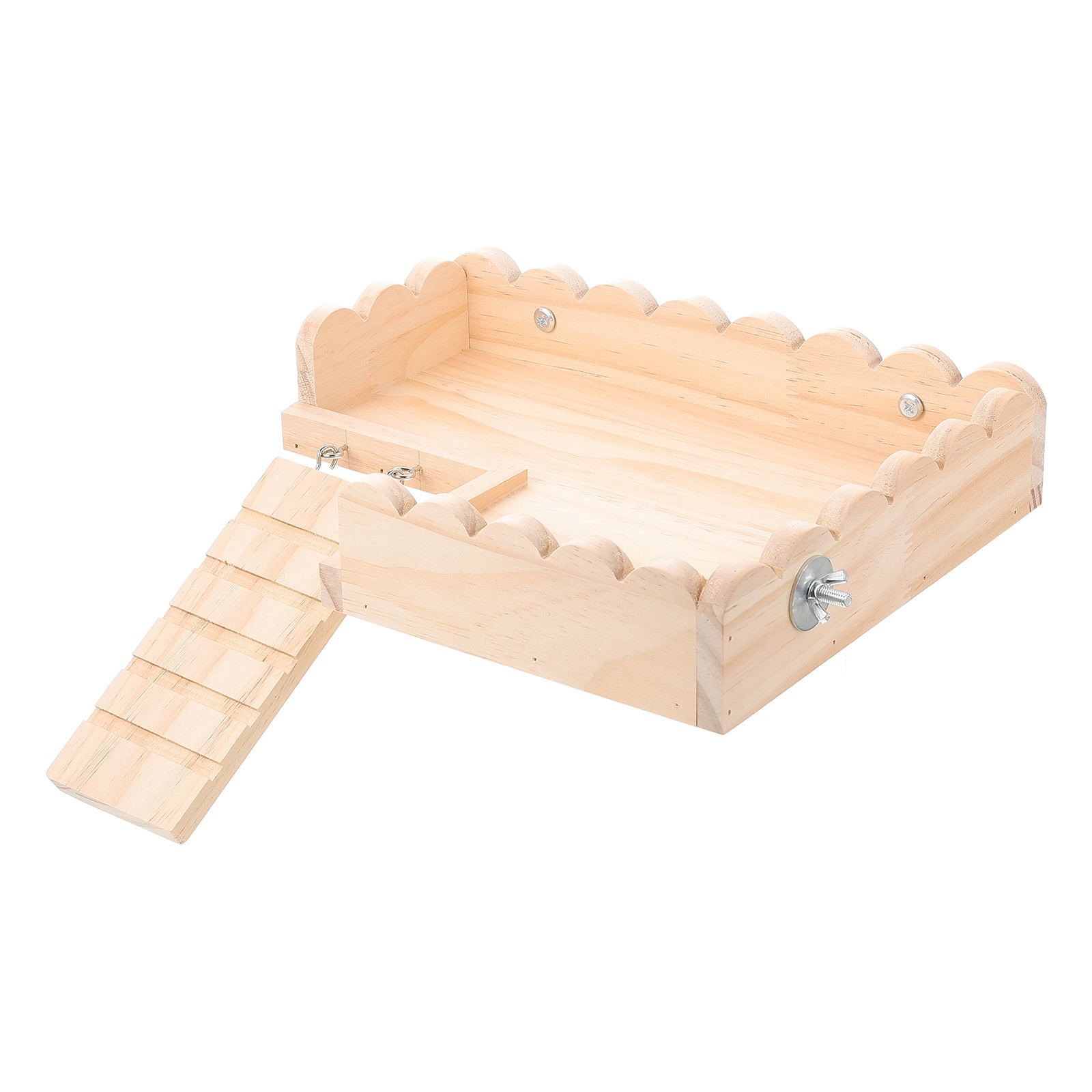 UPKOCH Hamster Toy Wood Hamster Activity Toy for Pet Owners 1Set