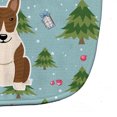 thumbnail image 3 of Christmas Bull Terrier Brindle Baby Bib, 3 of 3