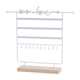 thumbnail image 3 of Organizador de joyas Salvador 5 niveles Base de madera Blanco, 3 of 9