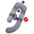 Full Body Pillow Nursing, Maternity and Pregnancy Pillow Extra Large U