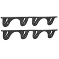 thumbnail image 1 of Sales Today Clearance! Stainless Stove Counter Cover (2 Pack Black) Stove Guard Stove Filler For Kitchen Range Trim Kit Heat With Easy Clean Adjustable Length, 1 of 4