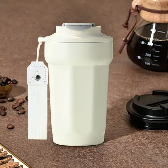 Smart Stainless Steel Insulated Coffee Mug Temperature Display Portable Leak-Proof Vacuum Thermos Student Gift Outdoor Drinkware