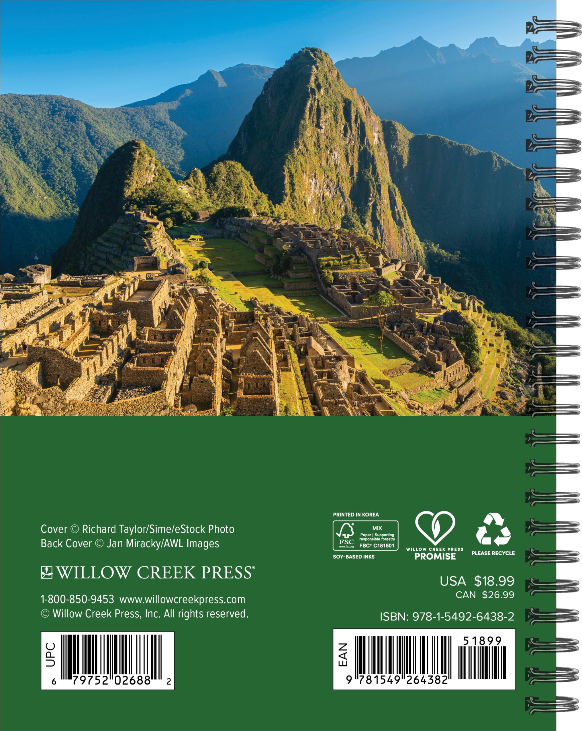 Willow Creek Press, Destinations 2027 Engagement Calendar