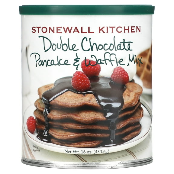 Stonewall Kitchen Double Chocolate Pancake & Waffle Mix, 16 oz (453.6 g)