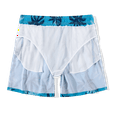 thumbnail image 4 of MADHERO Men's Swim Trunks with Lining Quick Dry Summer Funny Print Swimswear Beach Shorts for Men Green Black Coconut Trees Size xl, 4 of 7