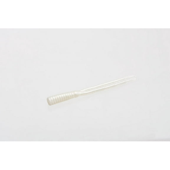 Zoom Split Tail Trailer 4'' White Pearl 20pk
