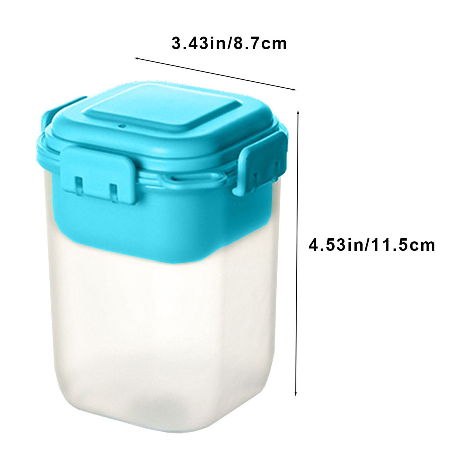 Tasse à Céréales Portable – Tasse De Petit-Déjeuner Adaptée Aux Voyages Pour Lait Et Céréales, Sans Cuillère Ni Bol