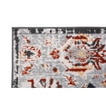 thumbnail image 2 of Furnish My Place Abstract Area Rug - 7 ft. 8 in. x 11 ft., Dark Grey, Floor Rug with Rustic Print, 2 of 5