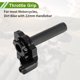 thumbnail image 5 of Empuñadura del Acelerador de 22mm de Unique Bargains con 1 Tornillo de Ajuste Negro M10, Empuñadura de Acelerador de Motocicleta de Aleación de Aluminio CNC para Manillar de 7/8" 22mm Negro, 5 of 6