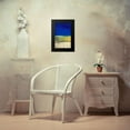 thumbnail image 4 of Loreth, Lanie 13x18 Black Modern Framed Museum Art Print Titled - Blue Lagoon II, 4 of 5