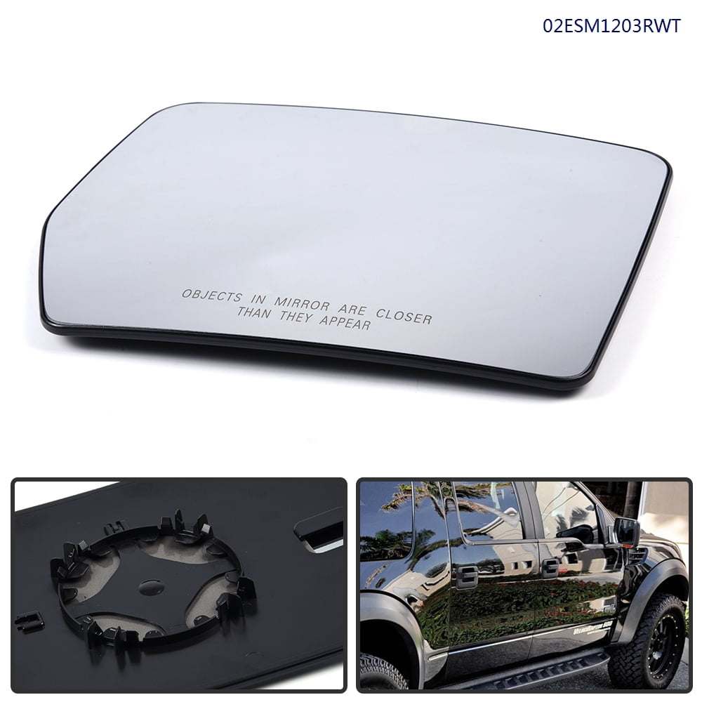 PIT66 Right Side Mirror Glass Fit for 11-14 Ford F150, with Turn Signal Non-Heated BL3Z17K707A