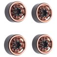 thumbnail image 1 of 4Pcs Beadlock Wheels, 1in Deep Groove Universal Tire & Wheel Sets For  ATV RC Car Body Parts With Screws Wheels & Tires, 1 of 8