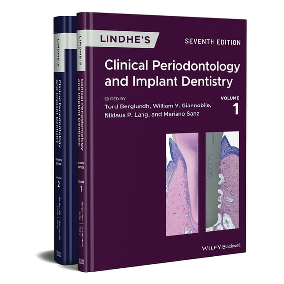 Lindhe's Clinical Periodontology and Implant Dentistry, 2 Volume Set, (Hardcover)