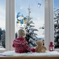 thumbnail image 4 of Static Cling Window Stickers Candy Snowflakes Snowman Christmas Party Decorations Festive Decoration, 4 of 6