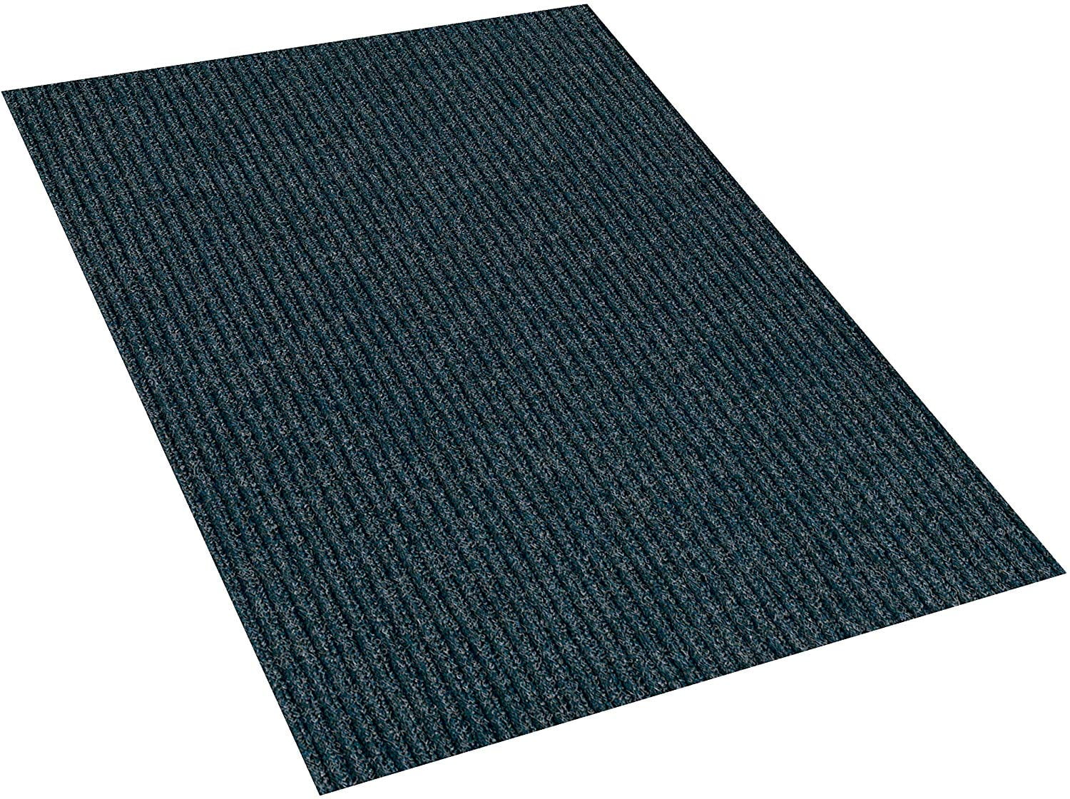 Ultralux Premium Indoor Outdoor Entrance Mat, Absorbent, Strong, Anti-Slip Entry  Rug Heavy Duty Doormat, Blue