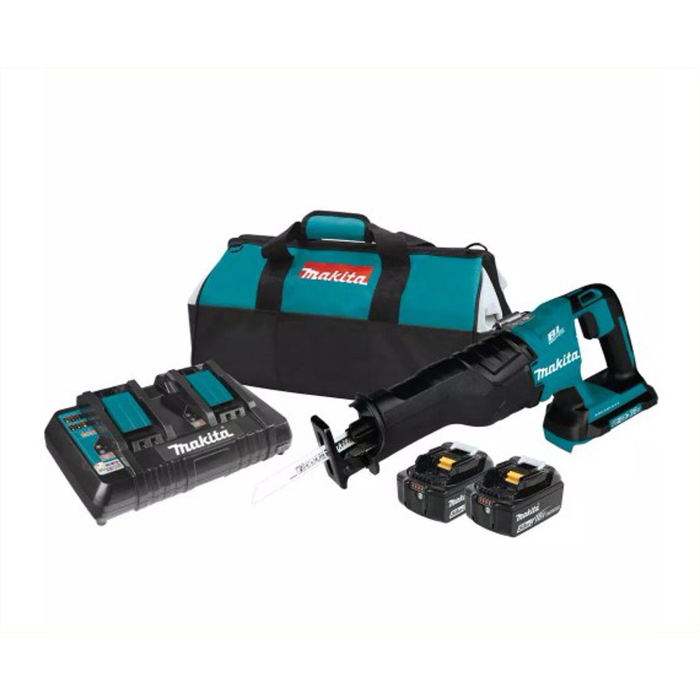 Makita 18Volt X2 LXT LithiumIon (36Volt) Brushless Cordless Reciprocating Saw Kit (5.0Ah