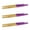 Purple, variant on BambooMN 12" Reusable Bamboo Wood "A" Toast Tongs - Natural Brown - 100 Pieces