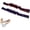2PCS, variant on Fitness Resistance Band for Stretching and Yoga with Handles, 8-Section Elastic Training Fashion Puller Exercise for Pilates & Full-Body Workouts