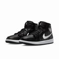 thumbnail image 3 of Ni - ke Size 7.5 Ni - ke Air Jordan 1 Mid Black White Womens Basketball Shoes DV0991-001, 3 of 5