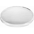 thumbnail image 3 of CiaoHER 1in Thickness Beveled Acrylic Disc Display Block Clear Polished Round Pedestal Stand Riser (1pack 12'' disc), 3 of 4