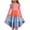 Gray, variant on Ruffled Tiered Dress Girls Colorblock Long Sleeve A-Line Swing Midi Dresses Spring Easter Cute Clothes (12-13 Years, Multicolor)