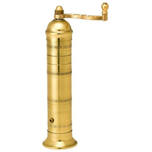 Pepper Mill Imports 104 Atlas 9 Inch Brass Pepper Mill