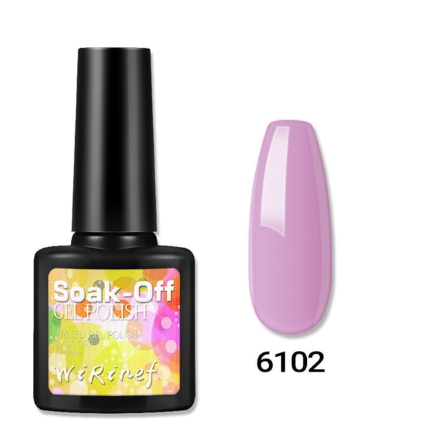 Fiudx Ofertas de la semana Pegamento para esmalte de uñas, pegamento para fototerapia, bricolaje, color sólido, pegamento para decoración de uñas, 8ml