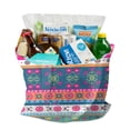thumbnail image 3 of Earthy Bohemian Style Washable Fabric Shopping Tote - Foldable Grocery Bag for Everyday Use, 3 of 6