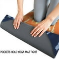thumbnail image 3 of Colorful Tie Dye Pattern Hot Yoga Mat Towel Non Slip for Hot Yoga - Quick-Drying Yoga Mat Cover with 4 Corner Pockets with Travel Bag - Hot Yoga Towel Non Slip Grip Moisture Wicking Sweat 70"x26", 3 of 6