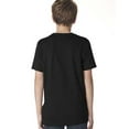 thumbnail image 2 of Next Level T-Shirt à Col Rond en Coton pour Jeunes, m, Noir, 2 of 3