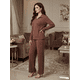thumbnail image 4 of Conjunto de Suéter y Pantalón Acanalado Diseño Elegante y Versátil para Mujer, 4 of 5