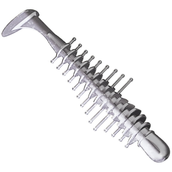 Kalins Tickle Shad 3.8", 8pk, Life Like