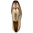 thumbnail image 3 of LIBERTYZENO Men's Wingtip Leather Lace Up Brogue Dress Shoes, 3 of 6