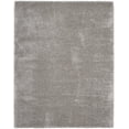 thumbnail image 3 of Nourison Luxurious Shag Silver 9' x 12' Area Rug, Solid, Plush, Bed Room, Living Room, Dining Room, Kitchen, Easy Cleaning, Non Shedding, 3 of 9