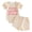 Z01-Beige, variant on Ymyiu Baby Clothes Girl Outfit Sets for Girls Short Bodysuit Shorts Solid Romper Sleeve Toddler Set Kids Clothes 0 3 Months (Red,0-3 Months)