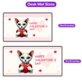 thumbnail image 5 of Happy Valentine's Day Devon Rex Brings Love Heart Desk Mat Full Keyboard Mouse Pad Cat Lover Kitten Owner Gifts Large Mousepad - 02028, 5 of 5