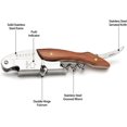 thumbnail image 3 of Etens Corkscrew Wine Opener with Foil Cutter, Bartender Wine Key for Servers Professional, Manual Cork Screws for Wine Bottles, Double Hinged Waiter Corkscrew Travel Wine Tool, 3 of 7