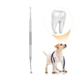 thumbnail image 1 of Dog Tooth Scaler Scraper, Different Angles Pet Tarter Remover Bad Breath Removal  For Puppy, 1 of 8