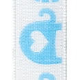 thumbnail image 5 of Offray Ribbon, Powder Blue 5/8 inch Woven Ribbon, 9 feet, 5 of 11