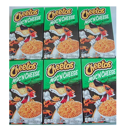 Cheetos Mac'n Cheese - Cheesy Jalapeno Flavor (5.7 oz Box, 6 pack)