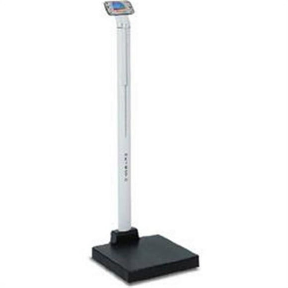 Cardinal Scales APEX-LXI-AC Digital Clinical Scale With Mechanical Height Rod, AC adapter & Welch Allyn LXI