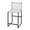 White Leather, variant on Butler Specialty Company Urban 25" Woven Leather Counter Stool In Black/White