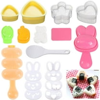 10Pcs onigiri mold,rice ball mold,silicone mold,rice mold,Cake Triangle for Kids Home DIY