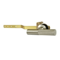 Kingston Brass KTKNL8 Convergent Front Mount Toilet Tank Lever with Knurled Handle in Brushed Nickel