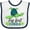 White and Navy, variant on Inktastic Key West, Florida Happy Sea Turtle Boys or Girls Baby Bib