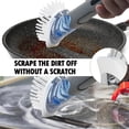 thumbnail image 3 of Soap Dispensing Replacement Dish Brush Storage Set with 2 PCS Brush Refills & Holder - RIMAY Dispenser Scrub Cleaning Scrubber Kitchen Dishwashing Dish Wand Handle for Dishes/Pans/Pots/Sink, 3 of 7