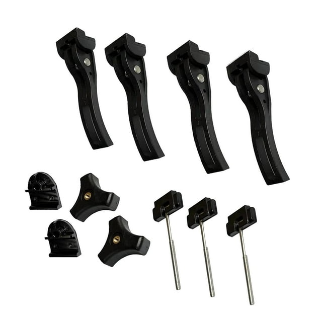 Sujetadores de cubierta de cama Baoblaze 11 Uds para cubierta Tonneau pliegues duros
